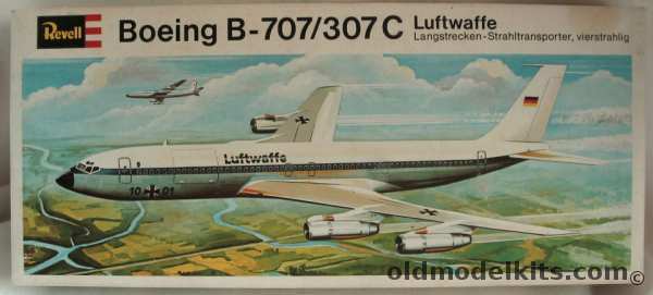 Revell 1/139 Boeing 707/307C Luftwaffe, H108 plastic model kit